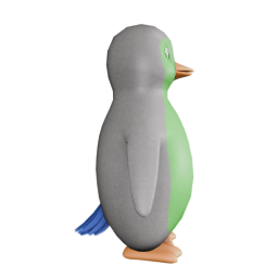 LIME & BLUEBERRY - side view