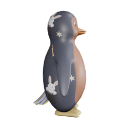 Magic in a hat M - side view