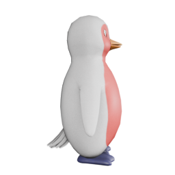 Strawberry Down - side view