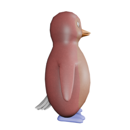 DamonSIB2DOSflamingo - side view