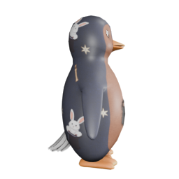 Cat in the Hat - side view