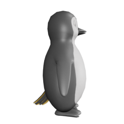 G54F BLACK FT T3 - side view