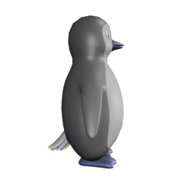 Peepy Waddlebum - side view