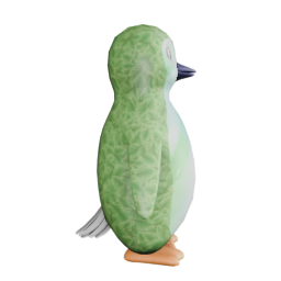 WaterColourGreen - side view