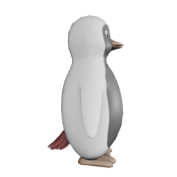 oO Gen12 4 Flamingos - side view