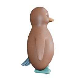 Garfield - side view