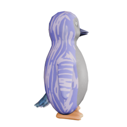 Tail Blu Acid Wash - side view