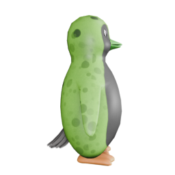 Pickle Rick - side view