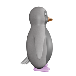 oO FlamingoP Feet - side view