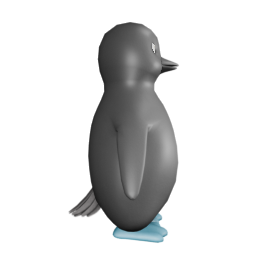 Gen 3 Black Beak - side view