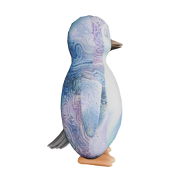 g163f blueacid water - side view