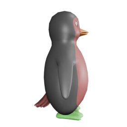 Not-so-alien Pink M - side view