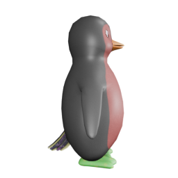 Not so alien Pink F - side view