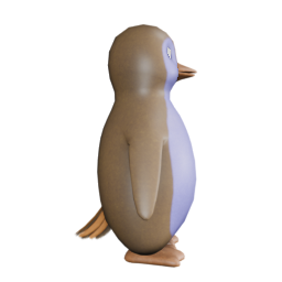 Harvest Brwn Feath F - side view