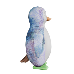 Blue Acid Wash M - side view