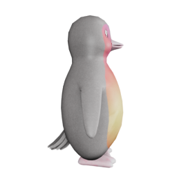 watercolourred - side view