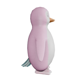 glitterbluetail - side view