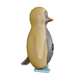 DIRTY ORANGE HAZARD - side view