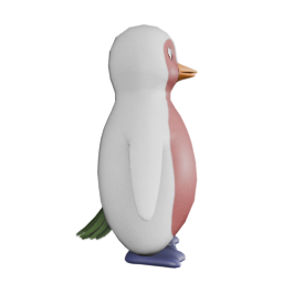 XmasPineTail - side view