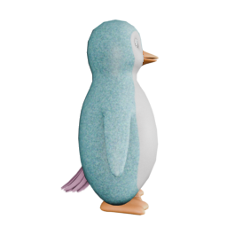 glitterblueboy - side view