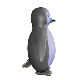 ICE BLUE SPACE - side view