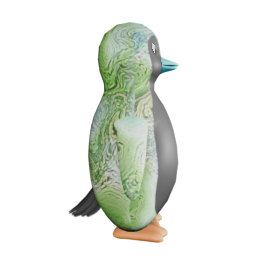 RARE Gr Acid Wash F - side view