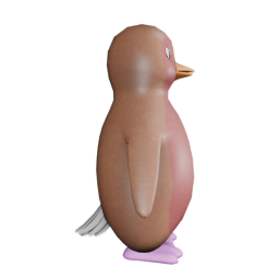 oO FlamingP Feet G - side view