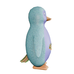 Glitter B BRAND - side view