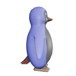 G53M BLU YEL LTHR COM - side view