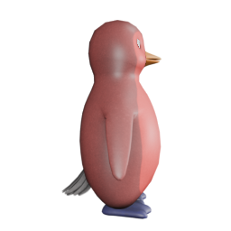 Strawberry Down - side view